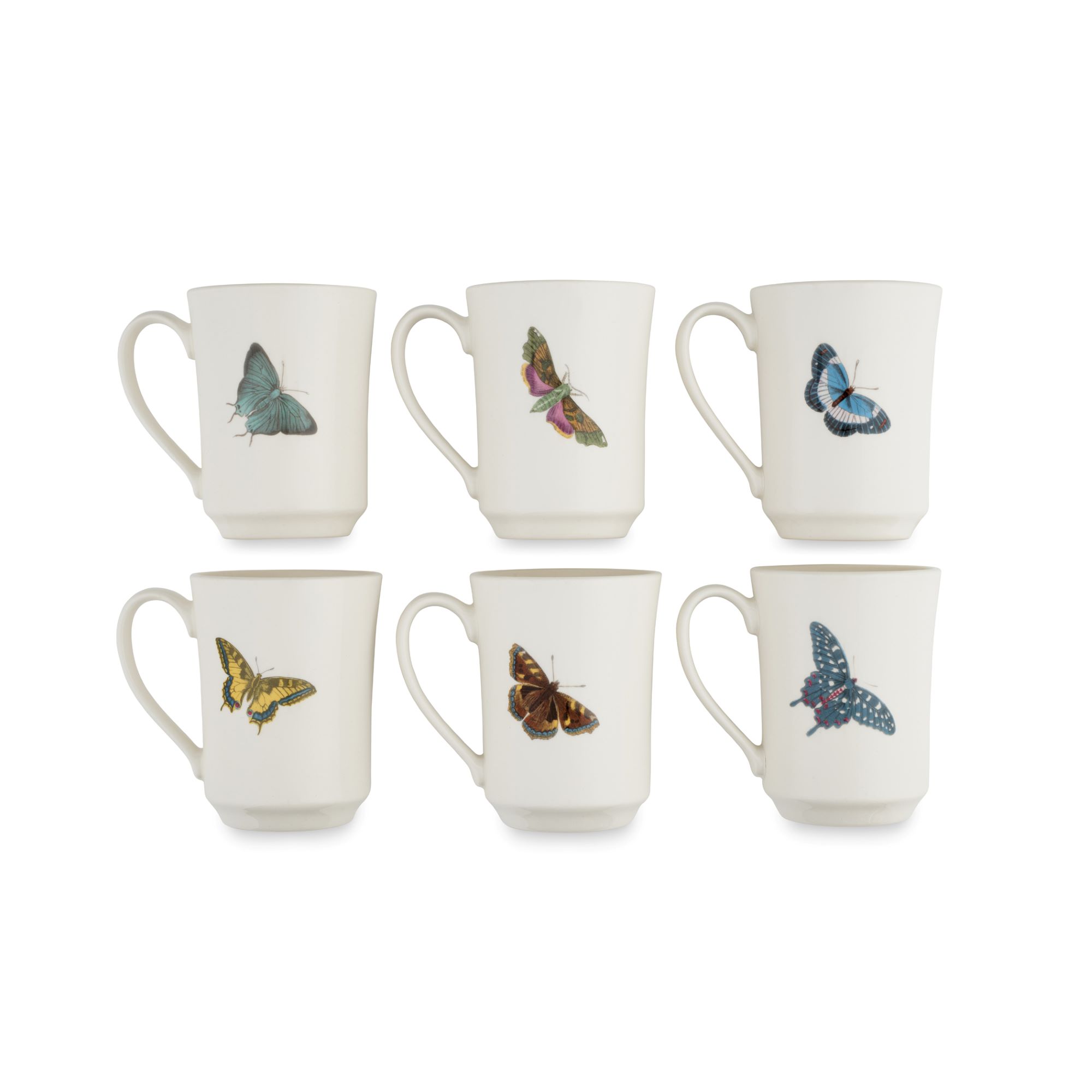 Botanic Garden Set of 6 Flared Tankard Mugs image number null